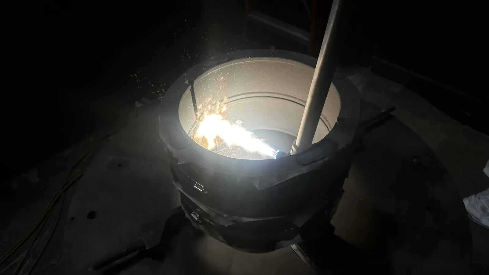 Flame spray coating